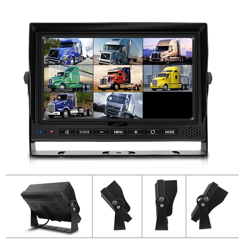 12V 24V Vehicle 8 Channel CCTV Security Remote Camera System CMSV6 MDVR Camera Para Vehiculo for Truck Bus 4G WIFI GPS Support