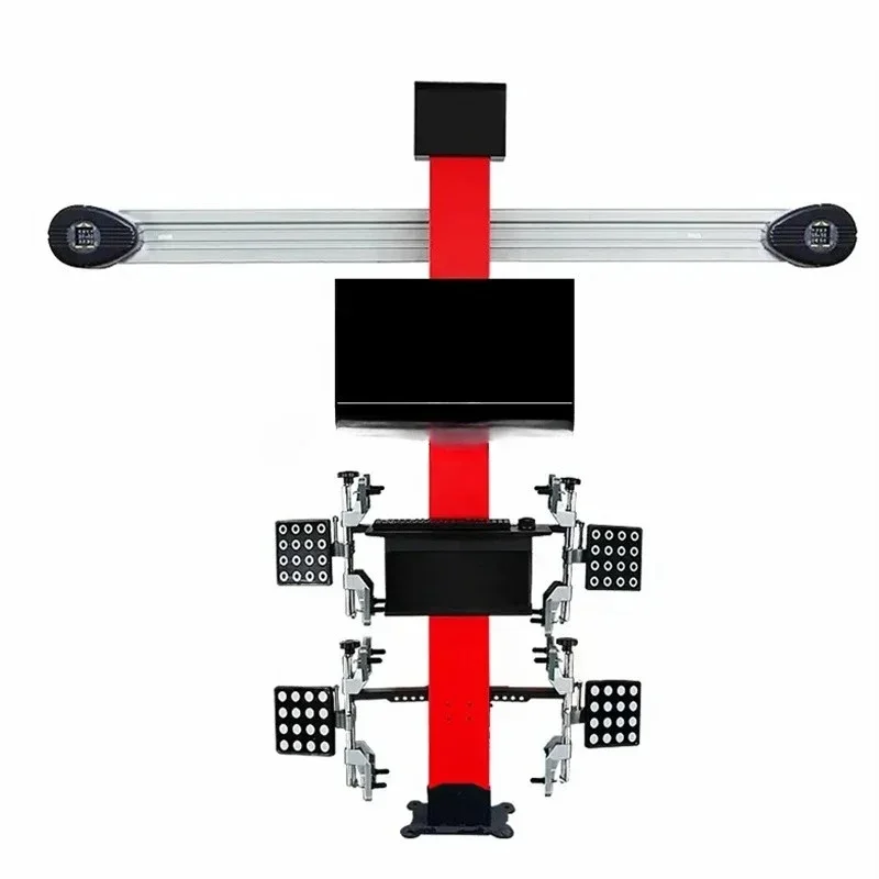 Car Aligment 3d Wheel And Alignment Lift Platform Combination Four-post Elevator For Cars