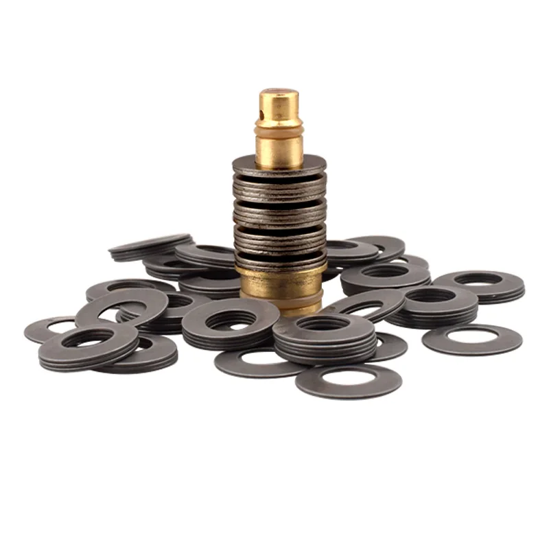 HPA 15/30PCS Pressure Regulator Reduced Disk Relief Valve Black Carbon Steel Cricket Regulating Disk Air Tank Soft Accessories