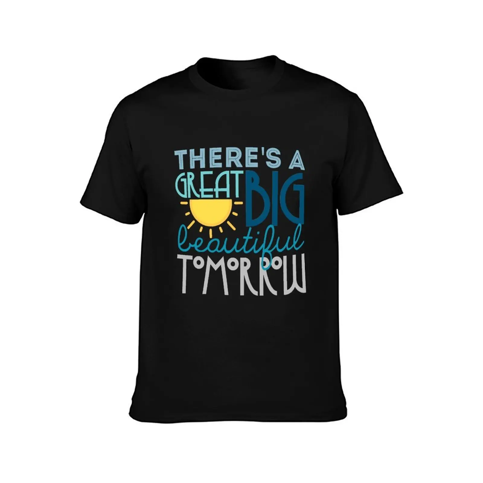 Shining At The End of Every Day T-Shirt, Summer Casual Cotton Tee, Oversized Streetwear Tops, Vintage Graphic Print, 100% Cotton
