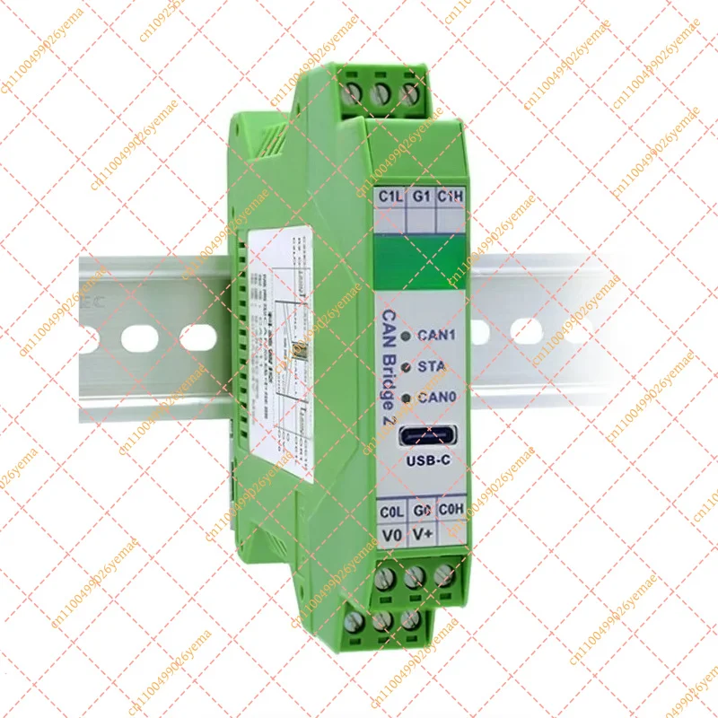 for CAN-Bridge-3 Industrial 3-Port CAN Bus Repeater Module - Electrical Isolation & Signal Extension Hub with ID Filtering