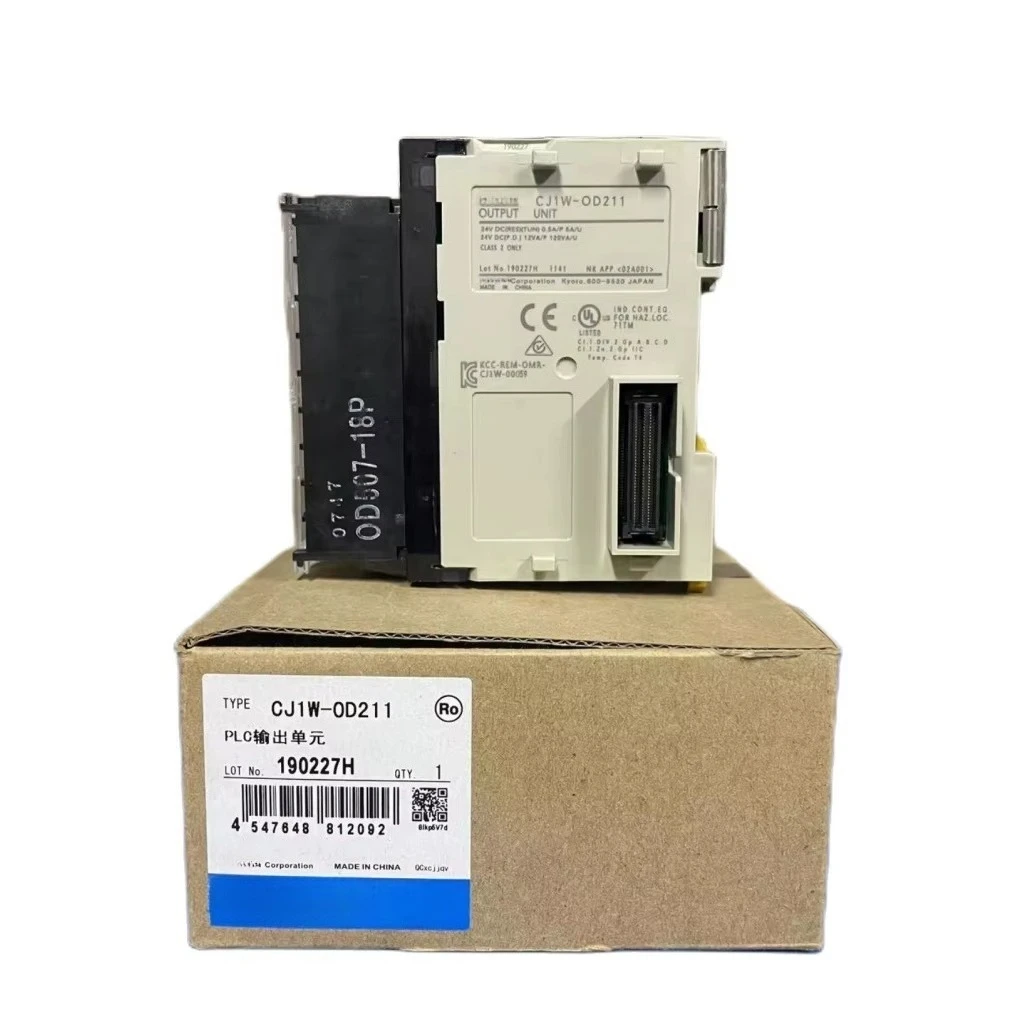 CJ1W-OD212 PLC Output Unit CJ1W Series Digital Output Module 64 Points Transistor Type Industrial Automation Controller