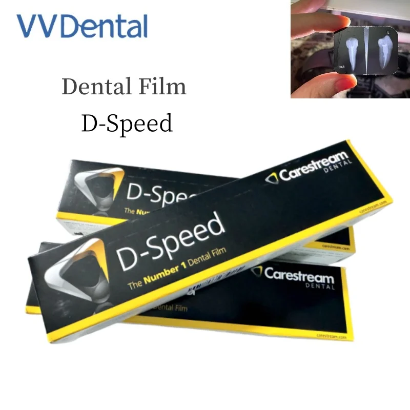 

VVDental D-Speed X-Ray Film Kodak Film 100PCS/Box Dental Periapices Radiograph Carestream Intraoral Film Dentistry Equipments