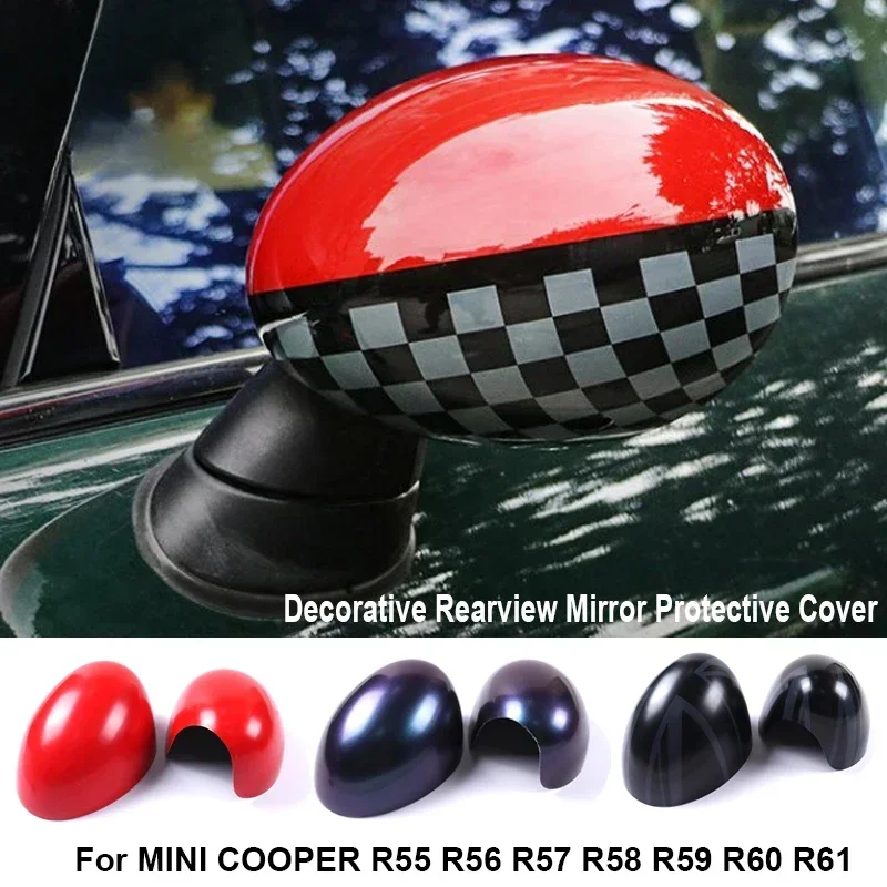 

2Pcs/Set Rearview Mirror Covers For Mini Cooper Countryman R60 For Mini Cooper R55 R56 R57 R58 R59 R61For mini cooperaccessories