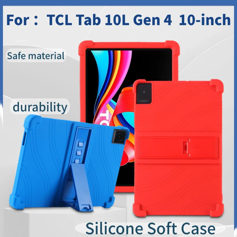 Etui na tablet TCL Tab 10L Gen 4, 10 cali, odporne na wstrząsy, silikonowe, lekkie, przyjazne dla dzieci. — zdjęcie produktu 6