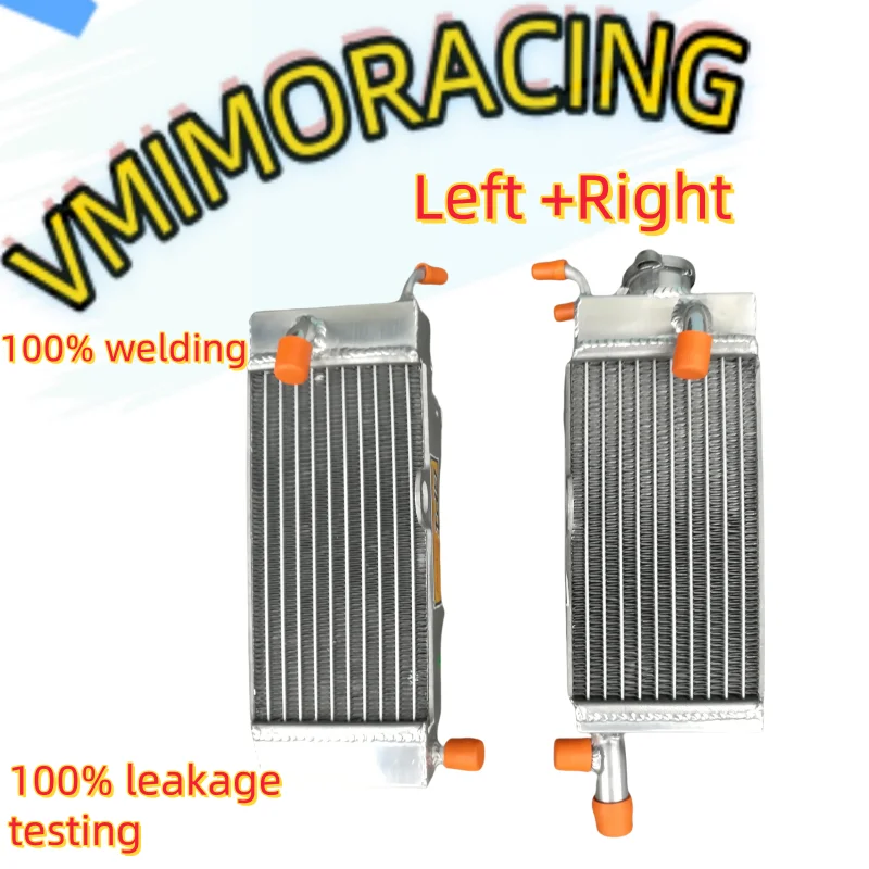 L+R full Aluminum Radiator For 1990 1991 Yamaha YZ250 WR250 YZ WR 250 100% welding Cooling Coolant