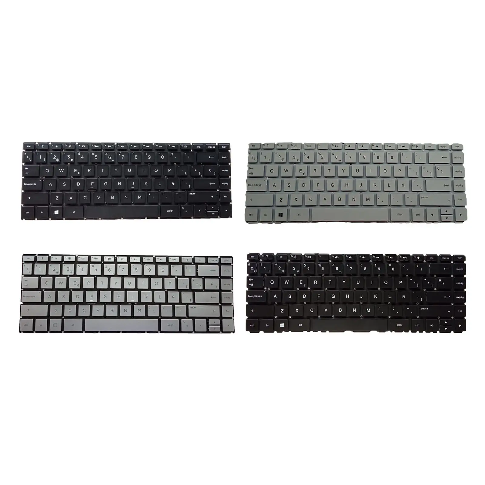 Keyboard Spanish Standard for Pavilion x360 14-Bs 14-Ba 14T-Ba 14M-Ba Accessories