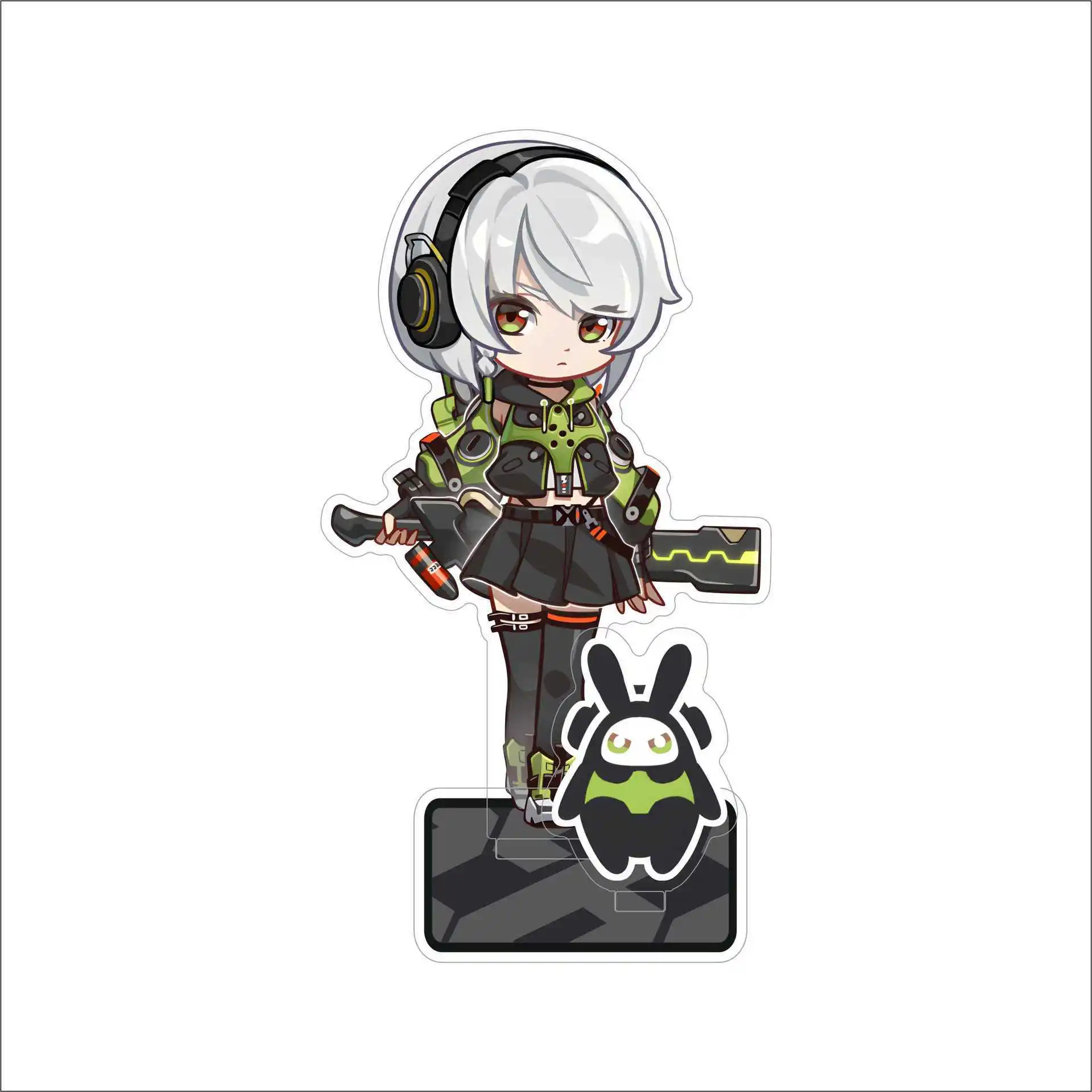 Game Cartoon Anime 15cm Zenless Zone Zero Acrylic Stand Figures Mana Nekomiya Nicole Anby Demara Action Model Desk Decor Gift