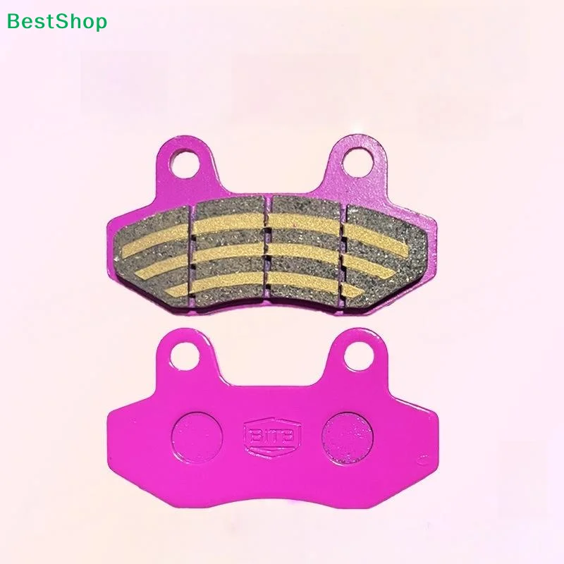 〔Vic〕 Front Rear CBX Disc Brake Pads Universal Motorcycle Black Gold Nano Ceramic Brake Pads For Delivery Rider Special Brake view 3