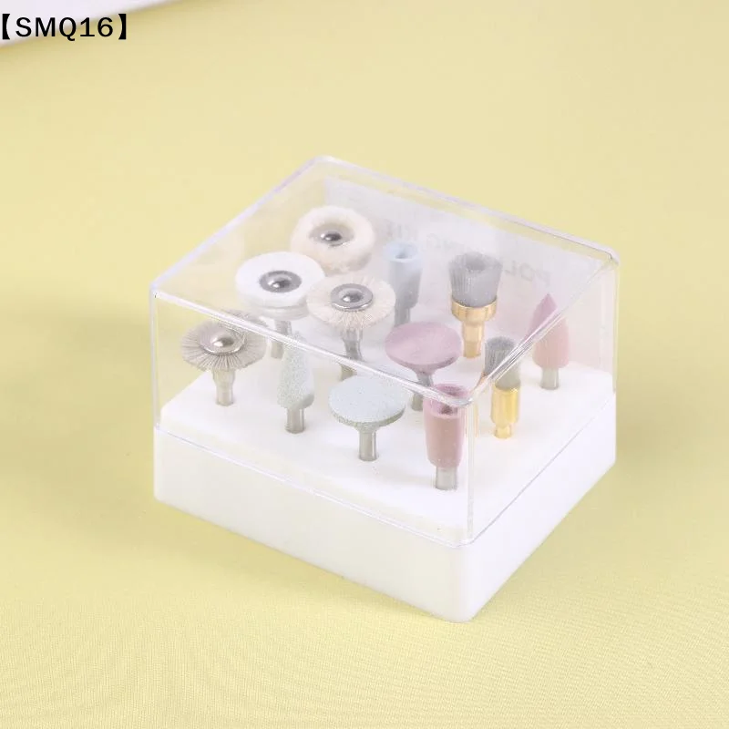 12 PCS Upgraded Silicone And Brush Grinding Head Mixed Polishing Set - Achieve High-gloss Polishing With Polishing Paste【SMQ】