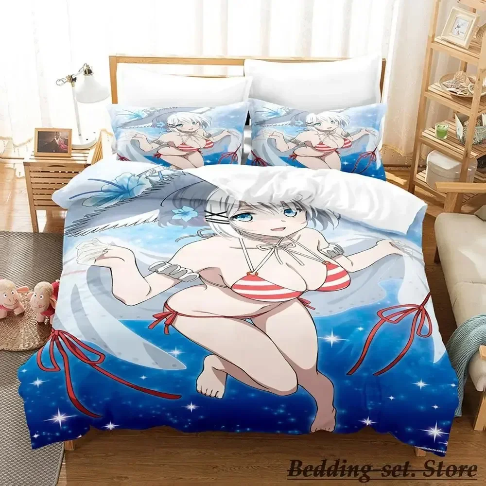2023 The Detective Is Already Dead Bedding Set Single Twin Full Queen King Size Bed Set Adult Kid Bedroom Duvetcover Sets Anime