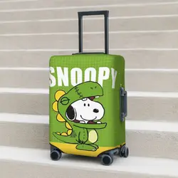 Custom Cute Cartoon Snoopy Suitcase Cover Fun Sanrio Snoopy Woodstock With Friends Travel Protection Luggage Supplies Holiday