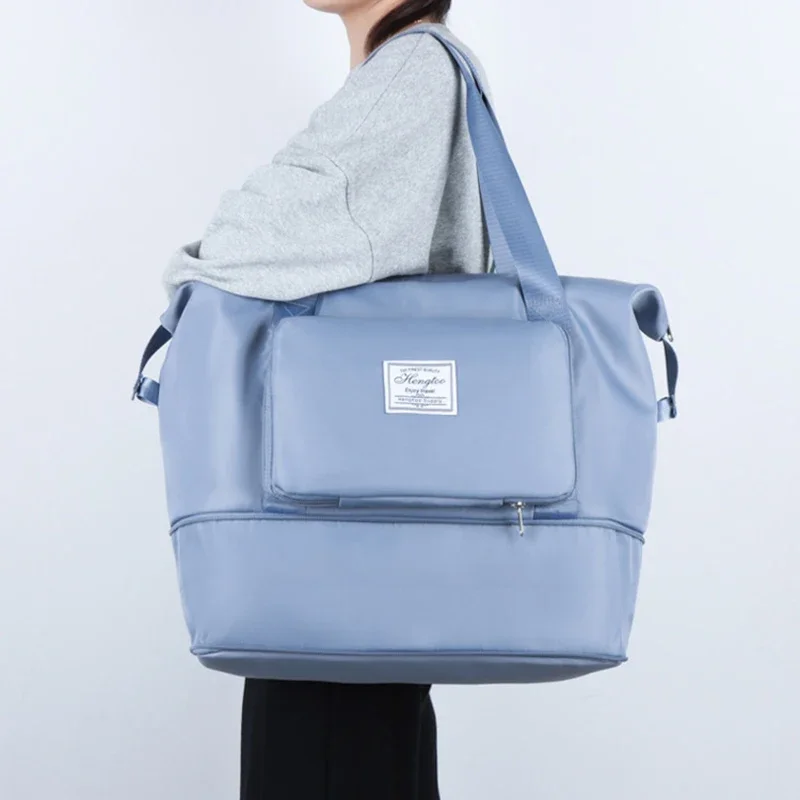 

Large Capacity Expanding Travel Bags Luggage Organizer Bag Handbag Waterproof Portable Foldable Travel Clothes Storage Bag New