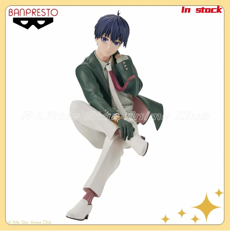 

In Stock Original BANPRESTO BLUELOCK YISAGI YOICHI Collection Dolls Animation Figures Models Collection Toys