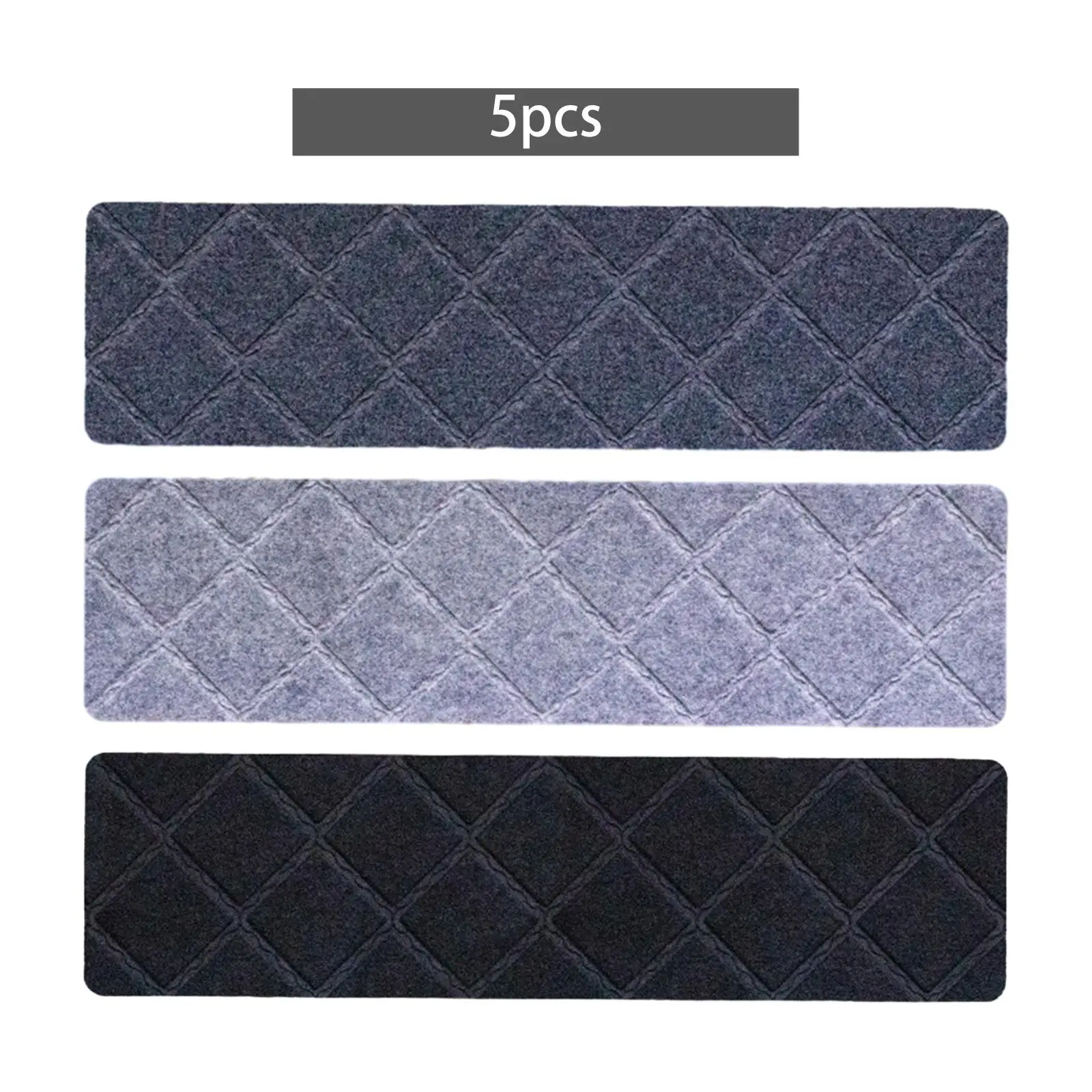 5x Indoor Stair Runners Stair Protector Tape Reusable Stairs Step Treads Stair Rugs for Wooden Steps Indoor Elders Kids Pets