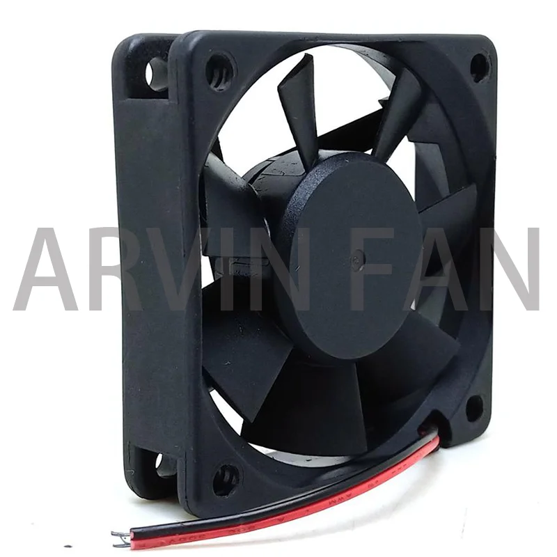 6015 Silent 60mm Cooling Fan KD1206PHS2 12V Two-line Chassis Power Supply Dedicated Fan 6CM