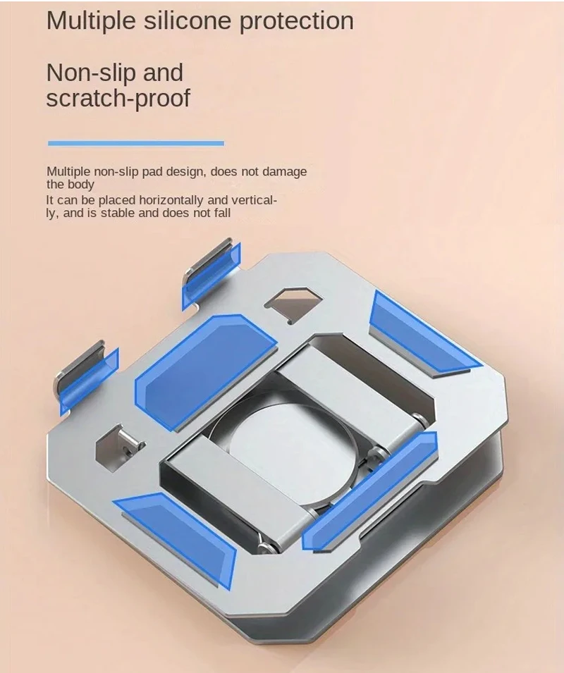 NEW 2026 PC Tablet Steel Stand Holder 360° Rotation Adjustable Mount Bracket For iPad Pro Mobile Phone Desk Bracket 4-15 Inch