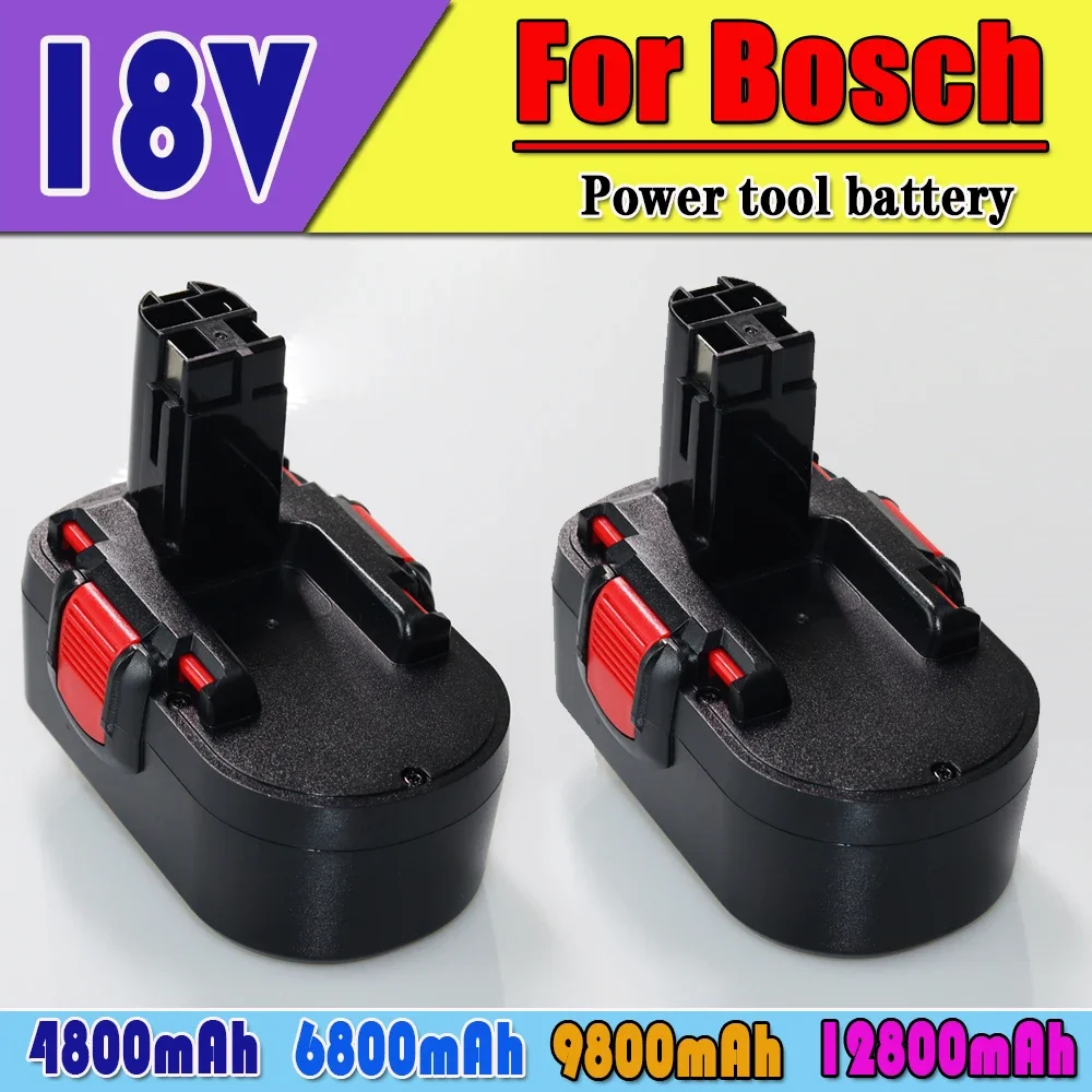 

18V 6800mAh Ni-MH Rechargeable Battery Remplacement For Bosch BAT025 BAT026 BAT160 PSR180 VE-2 GSR18