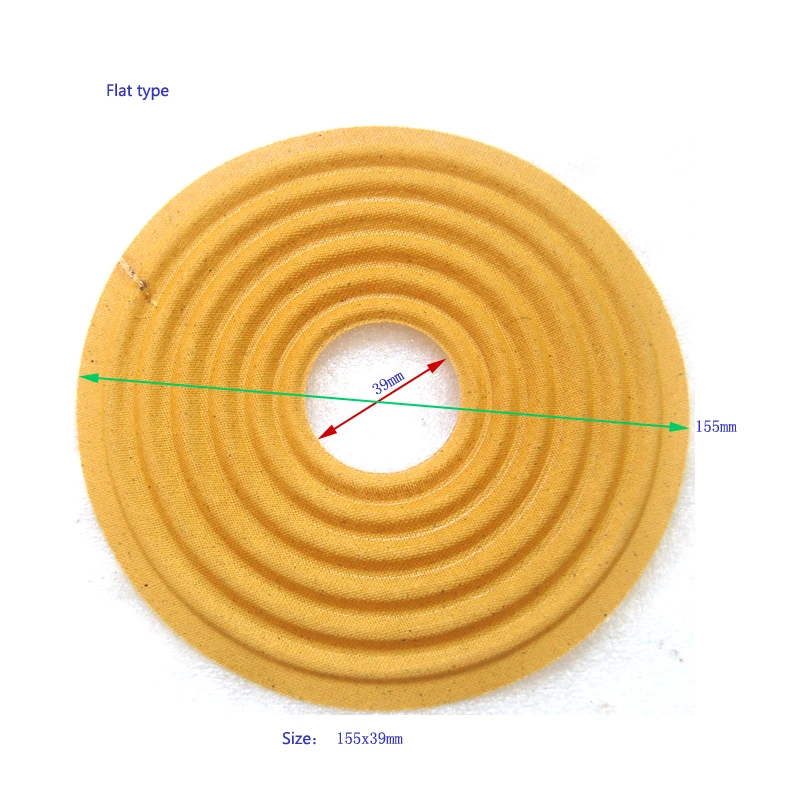 2pcs/Lot   155x39x5MM  Flat Type 155x39mm  Spider Spring Pad Speakers Wave Shrapnel Fix Damper DIY Repair Accessories