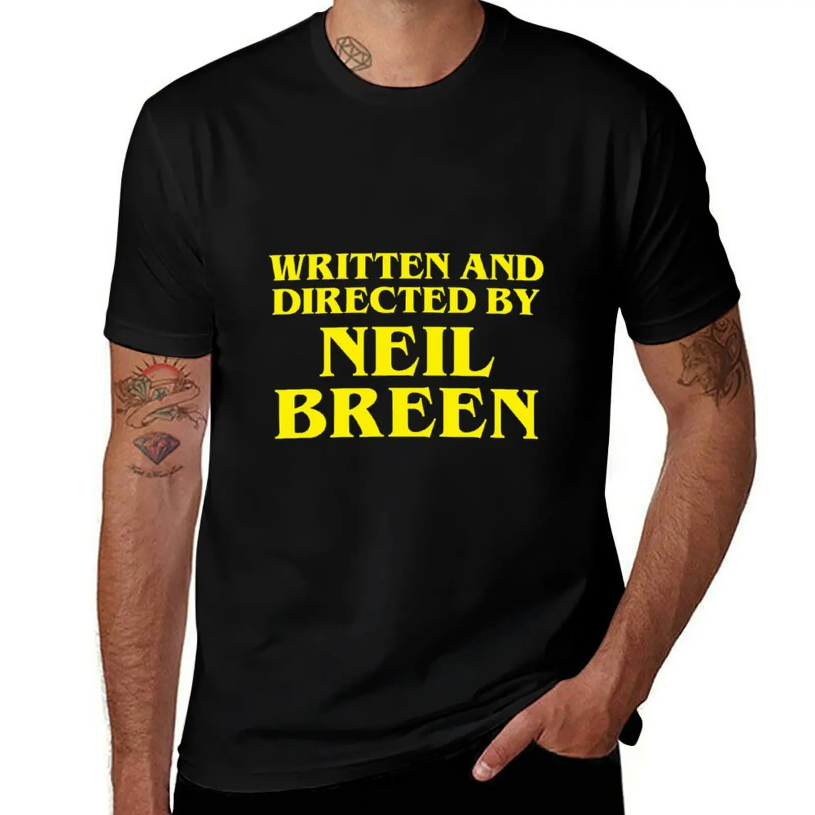 Written and Directed by Neil Breen T-Shirt Large Size Breathable Tee T-Shirt