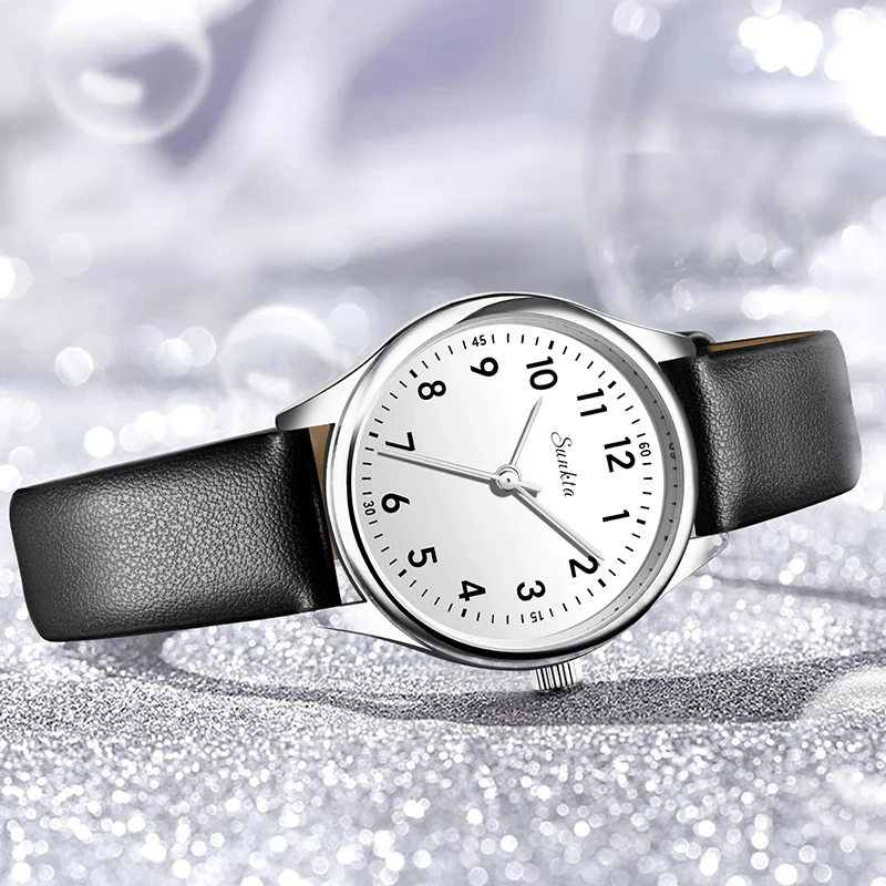 หรูหรานาฬิกา lady LIGE ใหม่นาฬิกาข้อมือควอตซ์สแตนเลสกันน้ําผู้หญิงนาฬิกาสุภาพสตรีนาฬิกาของขวัญ reloj mujer