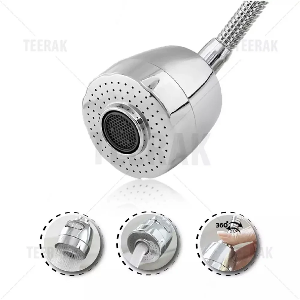 Onyzpily Free Shipping Brushed Kitchen Faucet Wall Mounted Two Models Hot&Cold Water Sink Faucet 360 Rotation Sprayer Taps