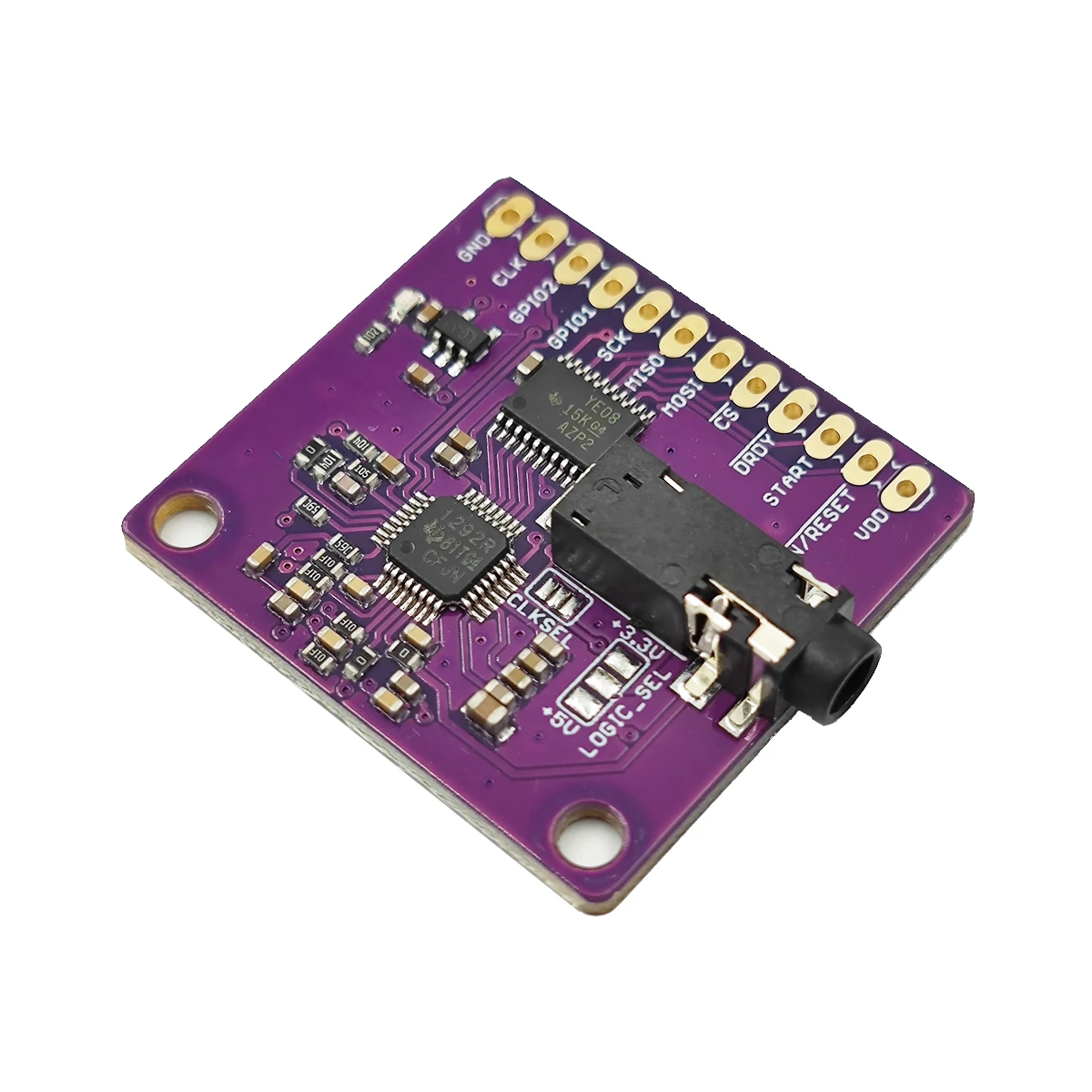 ADS1292R Analog front-end IC for ECG and respiration measurement