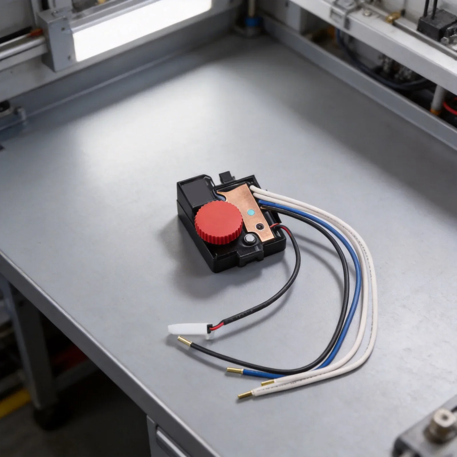 

1 шт. Регулятор скорости для Bosch RH540, RH540M, RH540S, 220 В, номер детали 1619P09590, прочная конструкция из пластика и металла.