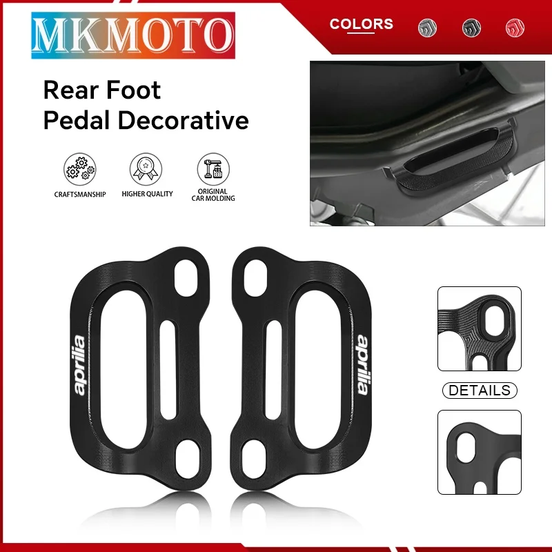 

Motorcycle Modified Parts For RSV4 09-25 RS660 20-25 TUONO V4 11-25 Tuono 660 21-25 Rear Footrest Pedal Remove Decorative Cover