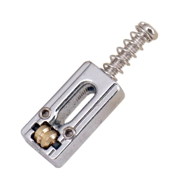 6 حزمة ترقية المعادن الأسطوانة الغيتار السرج جسر سلسلة السروج ل جسر كهربائي الغيتار استبدال الملحقات