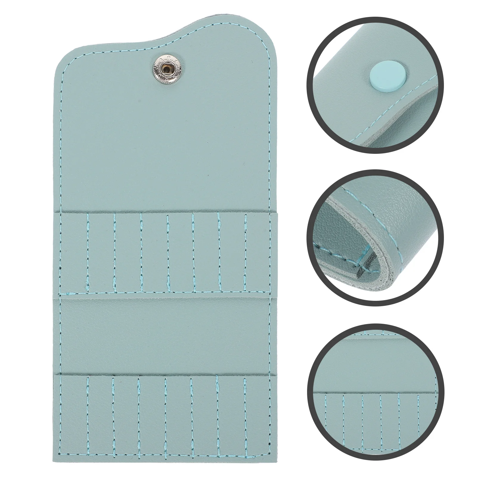 

Nail Drill Bits Storage Bag, Manicure Tool Organizer, Compact Folding Design, Durable Nail Organizer Bag For Salon Home