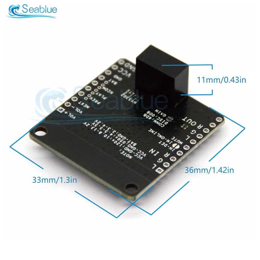 Imagem -02 - Bluetooth Módulo de Música Aptx Atpxhd Amplificador de Áudio de Programação Carro Adicionar Função Bluetooth Faça Você Mesmo Placa Eletrônica dc 5v 12v