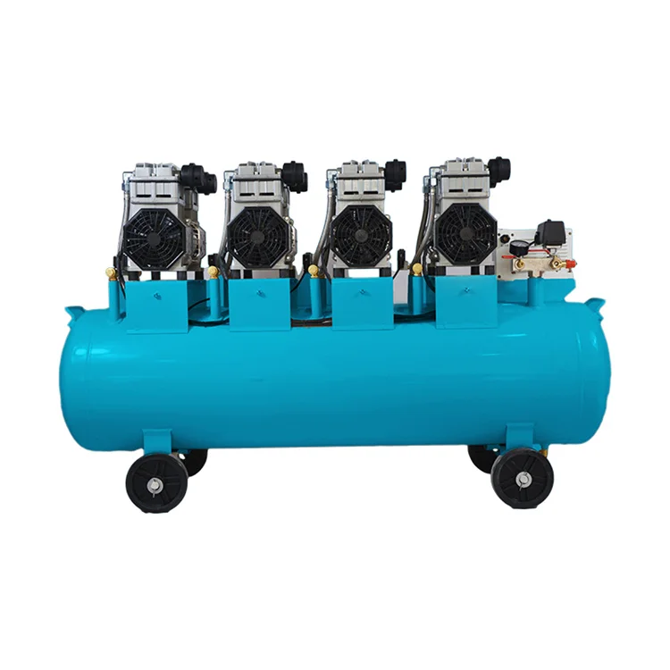 Economical Custom Design Rotary Type Piston 6.72KW Oil Free China Supplier 220V Air Compressor 200 Liter