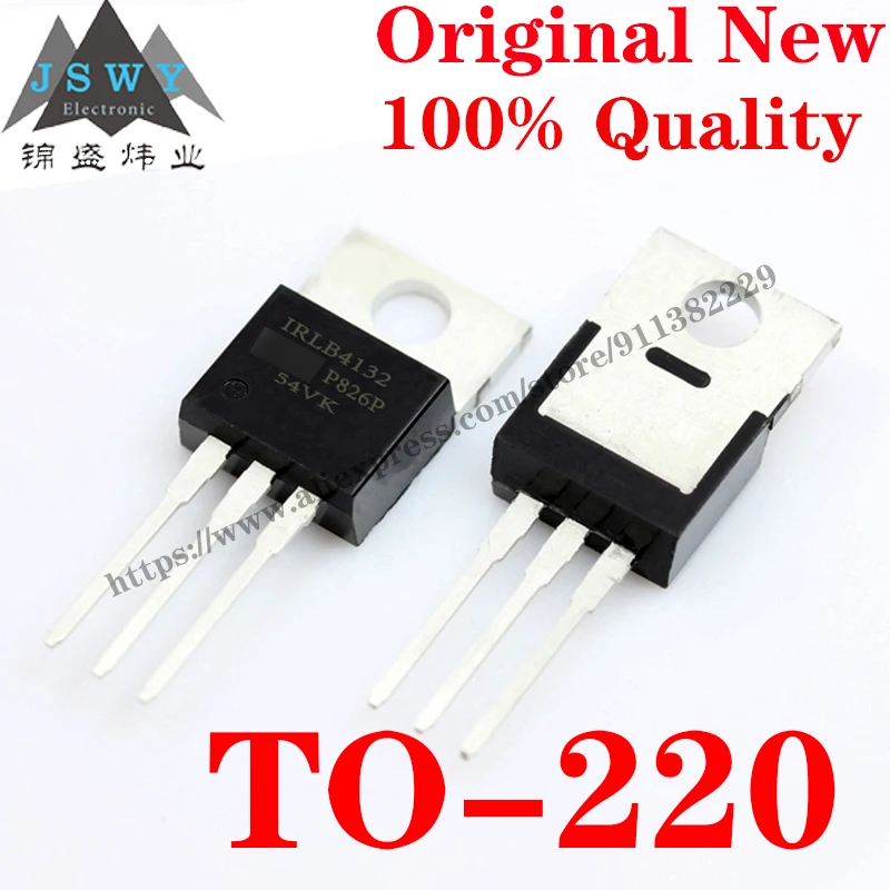 

10~100 PCS IRLB4132PBF TO-220 Discrete Semiconductor Transistor MOSFET IC Chip With the for module arduino Free Shiping IRLB4132