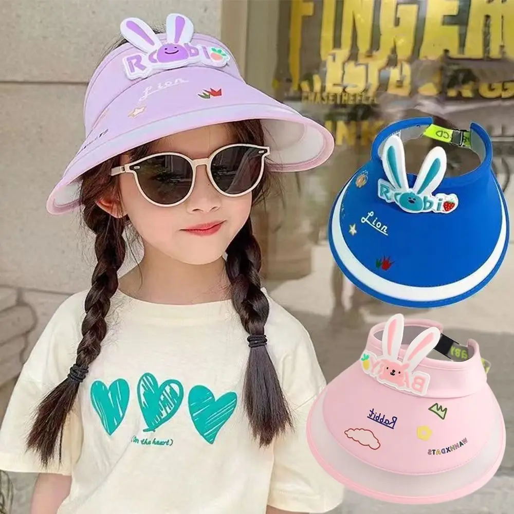 Cartoon Print Kids Sun Cap Visor for Boys Girls Cute Infant Fisherman Hat Summer Toddler Panama Hat