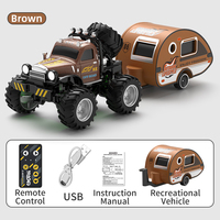 1/64 2.4G RC Car Desktop Alloy Remote Control Car Q223 RC Car Mini Off-Road Truck Tabletop Climbing Model Toy Gift for Kids