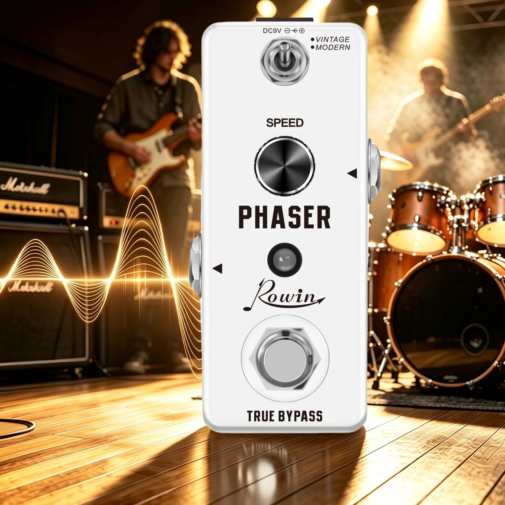 Best Rowin Noise Gate Pedal Guitar Delay Chorus Vibrolo Phaser Flanger Booster Equalizer Effects Fuzz Metal Dist Blues Drive image 3