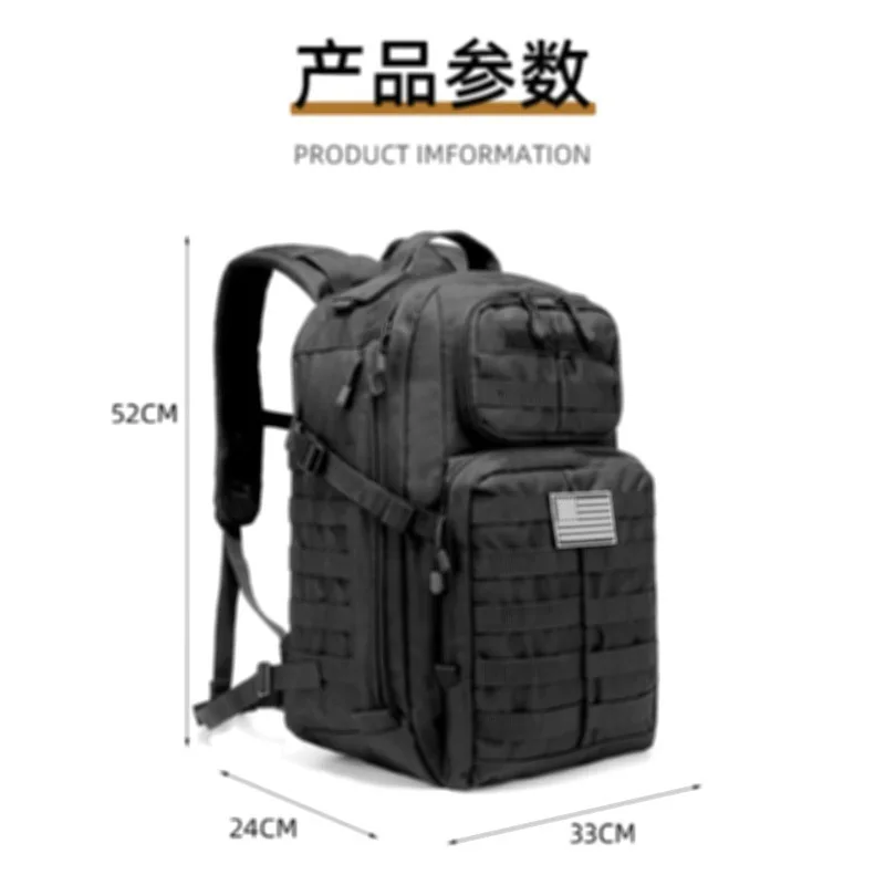 New Outdoor 3P Attack Multifunctional Large Capacity Camouflage Field Sports Mountaineering Backpack Tactical Backpack