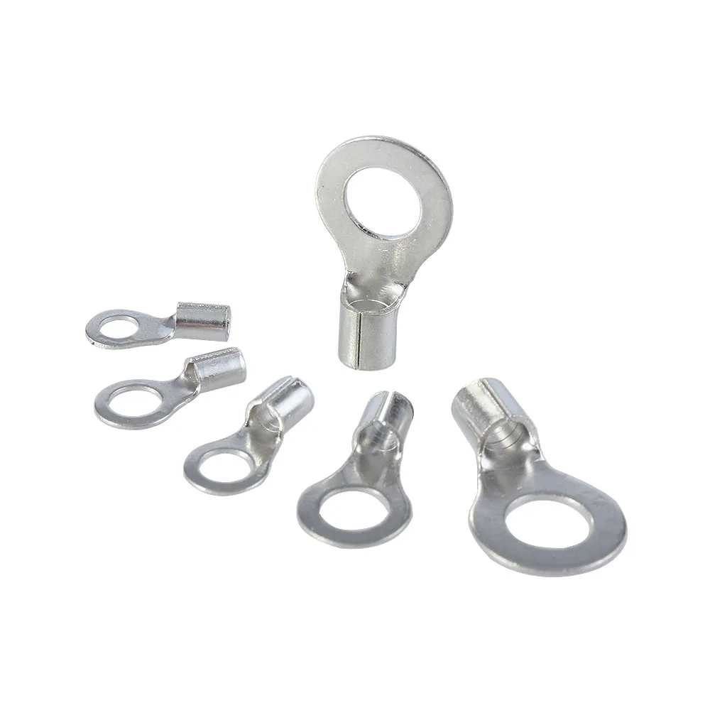 Kit d'assortiment de terminaux en laiton de type U, fourchettes à anneau Non isolées 320, 10 en 1, connecteur de fil de câble, broche à sertir