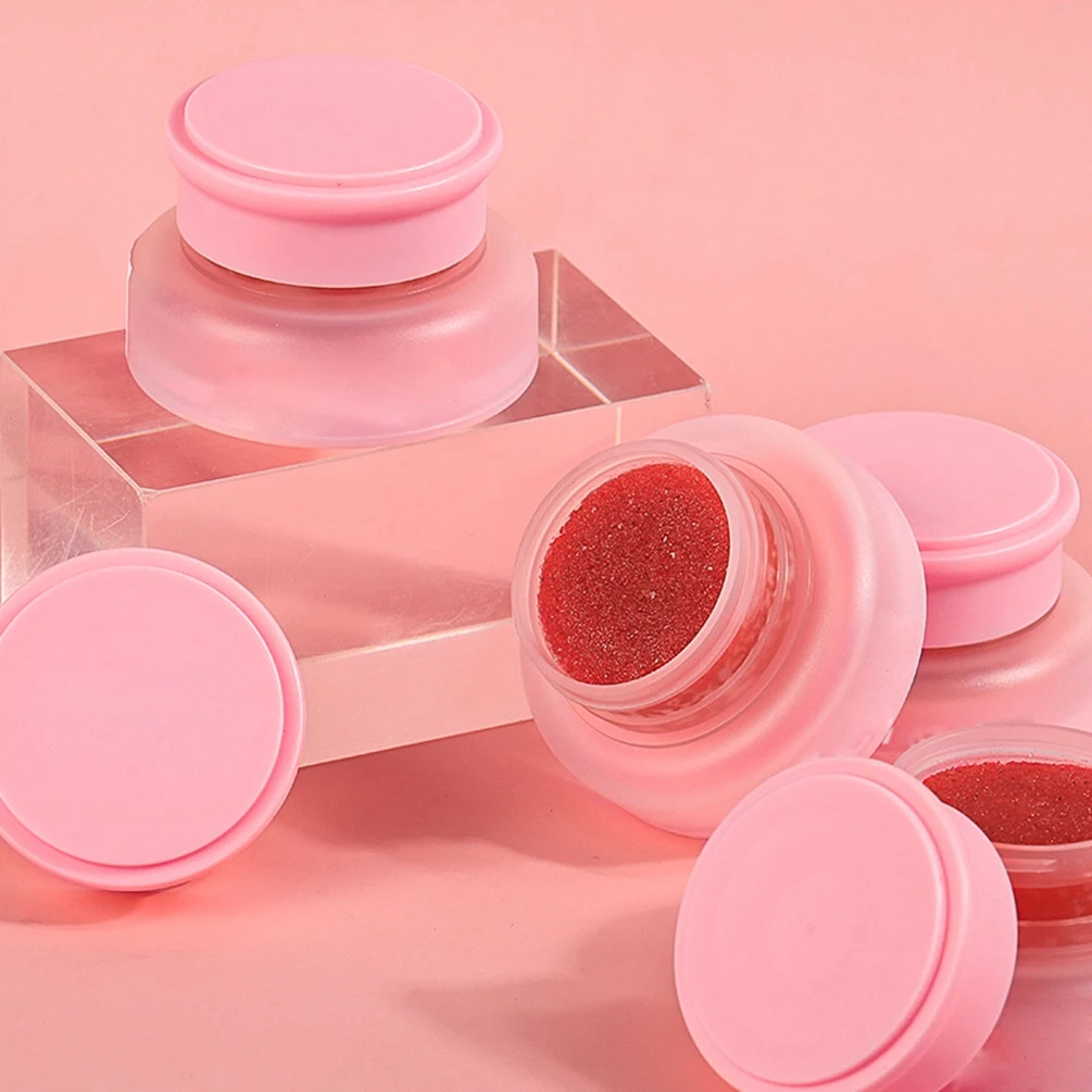 

Private Label Strawberry Flavor Lip Scrub Custom Logo Peeling and Fade Up Lip Wrinkles Easy To Use Nourish Bulk Makeup Wholesale