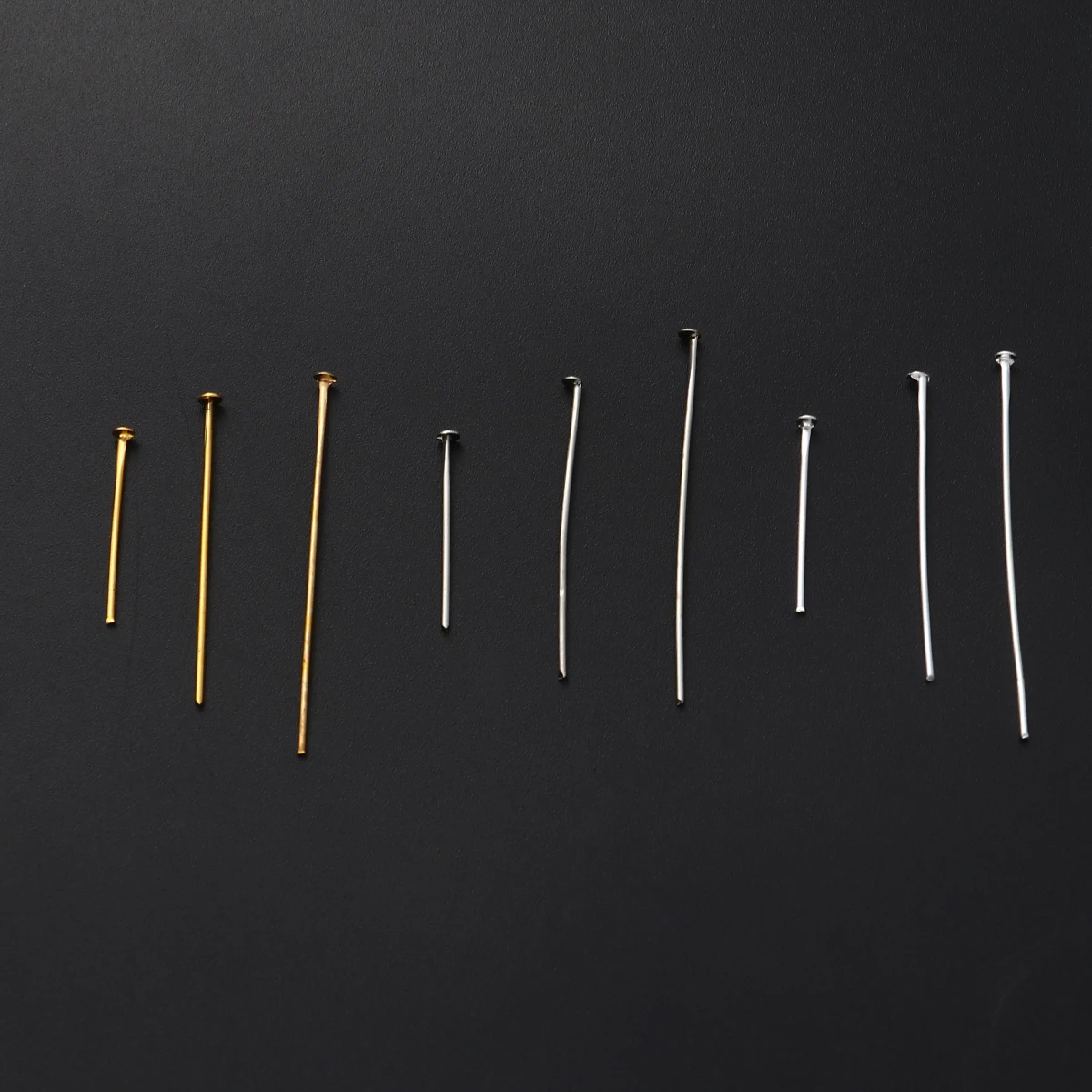 

Flat Pins Alloy T Shape Needles Jewelry Making DIY Necklace Flat Head Pin Bracelet Earrings Project Accessories