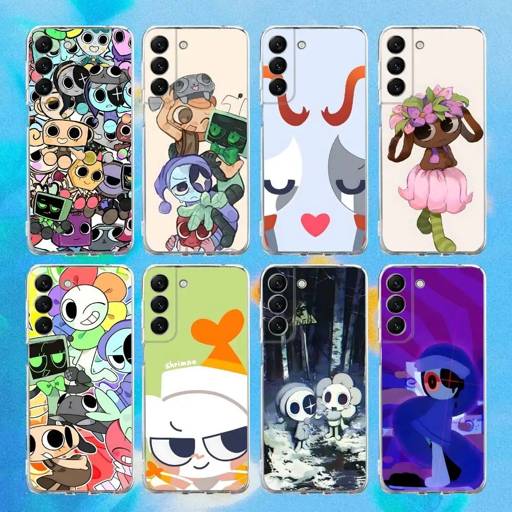 

Dandys World Cute Phone Case Silicone For Samsung S25,S23,21,22,20 Ultra,S20 FE lite,S10,9,PIus Note20ultra Cover Clear