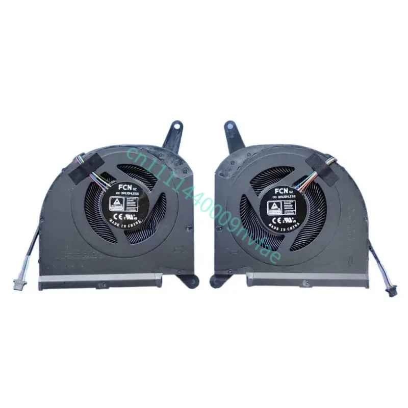 Ventilateur de refroidissement CPU+GPU de remplacement pour Gigabyte AORUS 15G XC 2021 RX5L Series 0.2