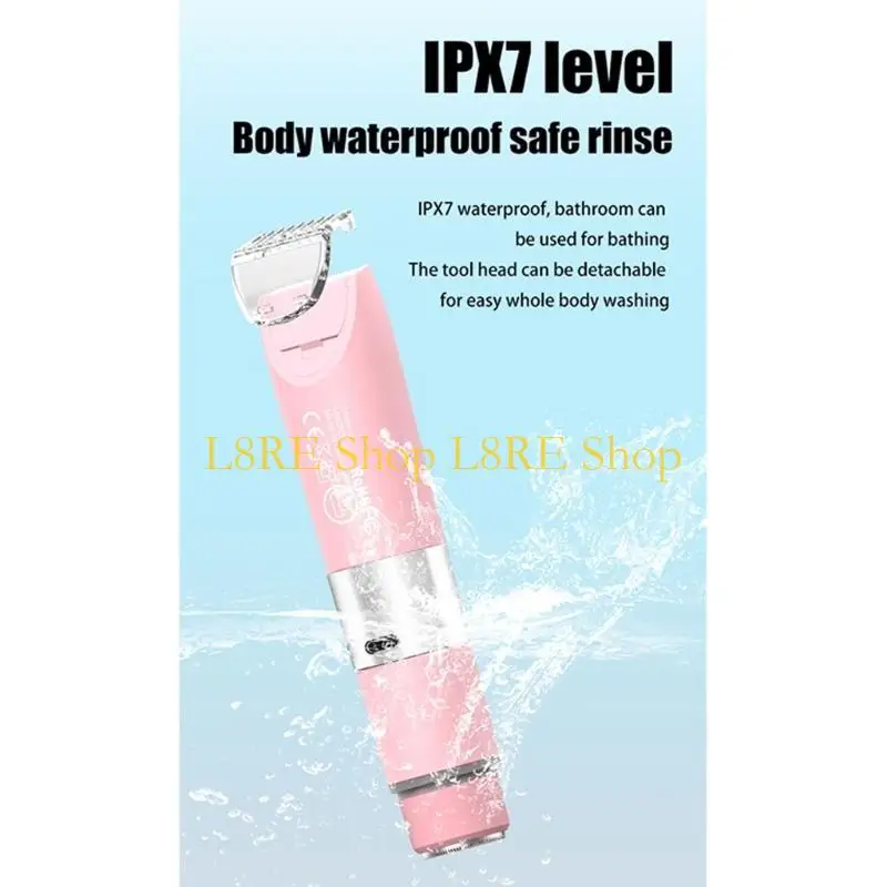 L8RE Efficient Hair Removers Woman Washable Hair Removal Device Face Removers Hair Epilator ABS Texture Electric Epilator