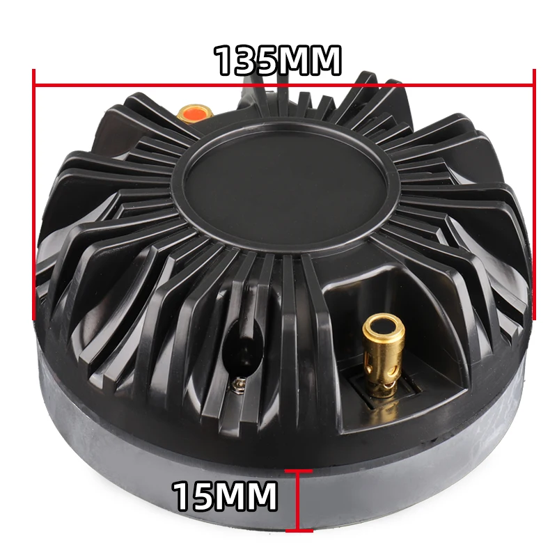 51mm Compression Driver,150W-300W Power with 1.5-2.3KHz Crossover Point 135mm Magnet & Titanium Diaphragm for Professional Horn