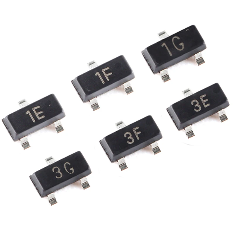 100PCS BC847 BC847A… - image