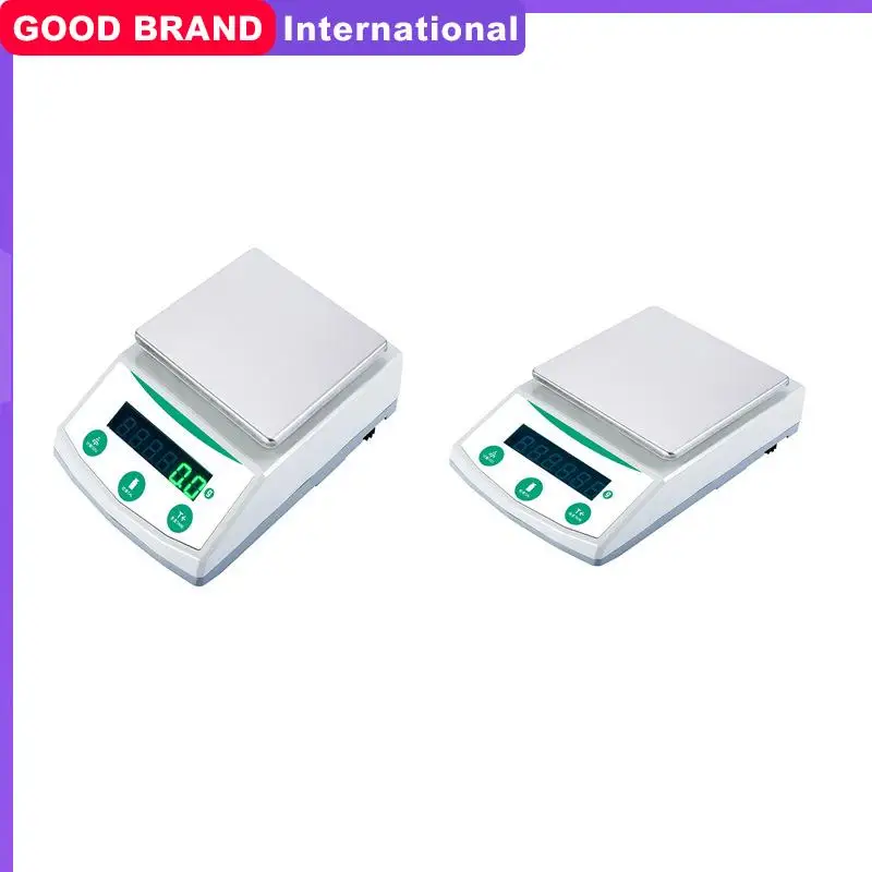 Square Pan LED display electronic balance laboratory scale 0.1g 10000g precision