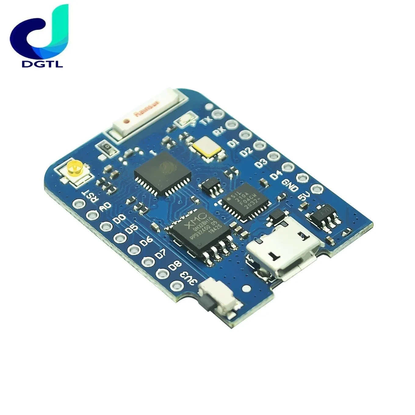 ForWEMOS D1 Mini 4M/16M байт Разъем для внешней антенны NodeMCU на базе ESP8266 ESP-8266EX CP2104 WIFI Макетная плата MicroUSB