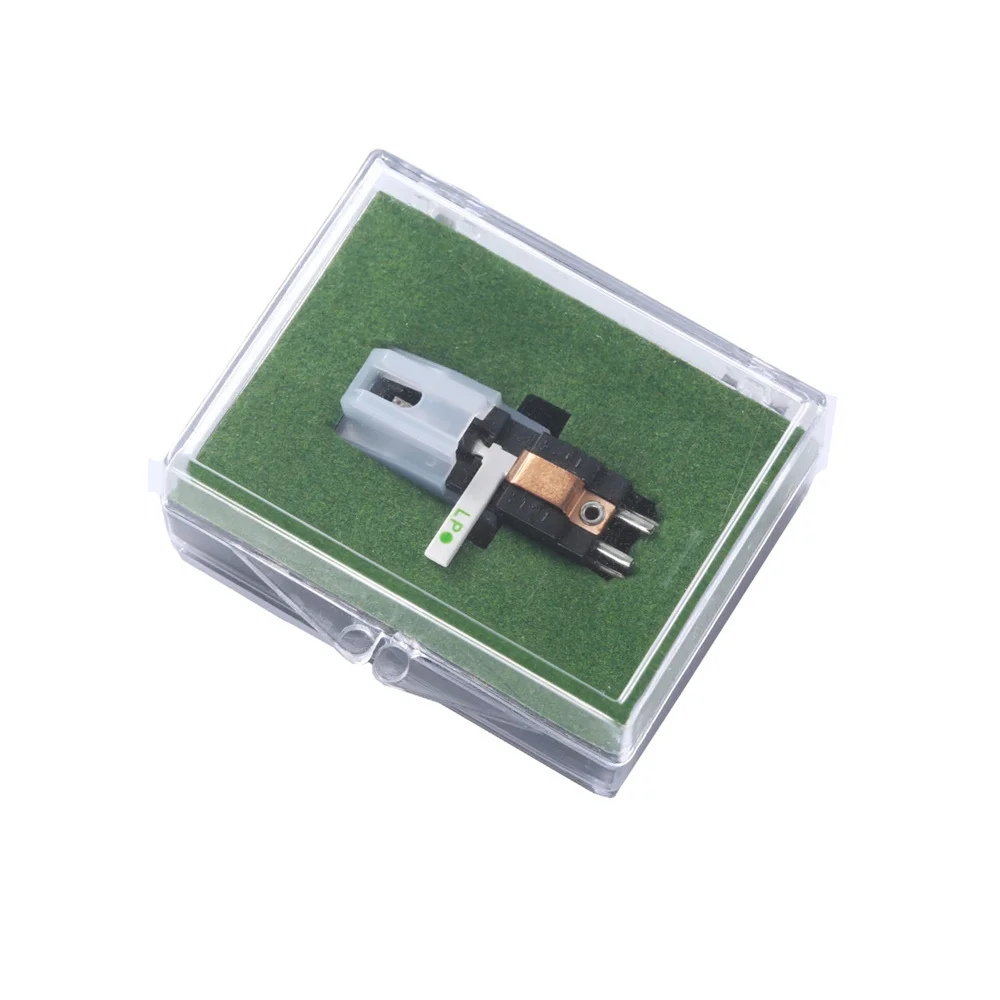 1/3/5PCS Sapphire Needle Reduce Wear Wear-resistant Vinyl Stylus Vinyl Record Player Stylus Abs Shell 40±10mn Stylus