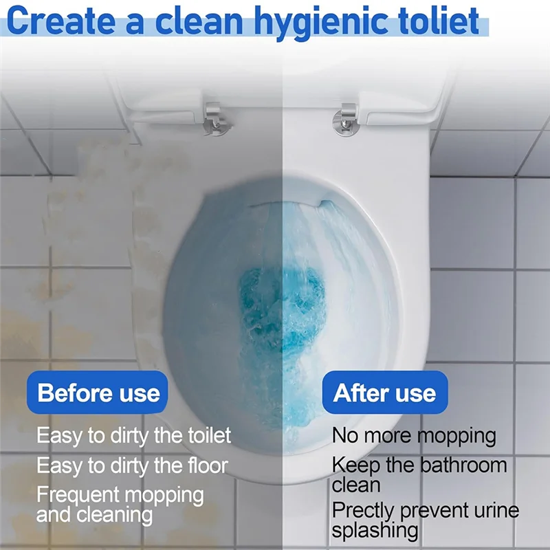 

Портативный брызговик для унитаза для домашнего ухода, использования для инвалидов и приподнятых тренировок